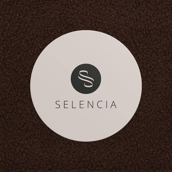 Selencia Housse laptop teddy 15-16 pouces - Choco Brown