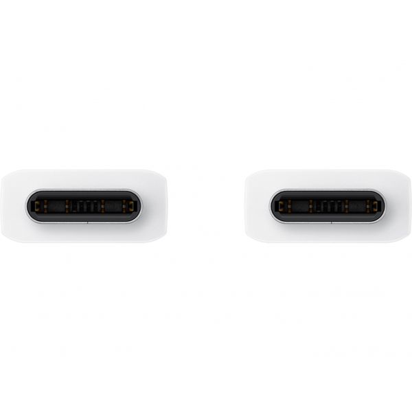 Samsung Lot de charge | USB-C vers USB-C - 1.8 meter - 25 Watt - Blanc + Original l'Adapteur de charge radpide USB-C emballage d'usine - 25 Watt - Blanc