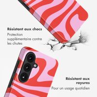 Selencia Coque arrière Vivid Samsung Galaxy S26 - Dream Swirl Pink