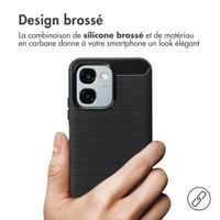imoshion Coque Brushed Oppo A6 (5G) - Noir