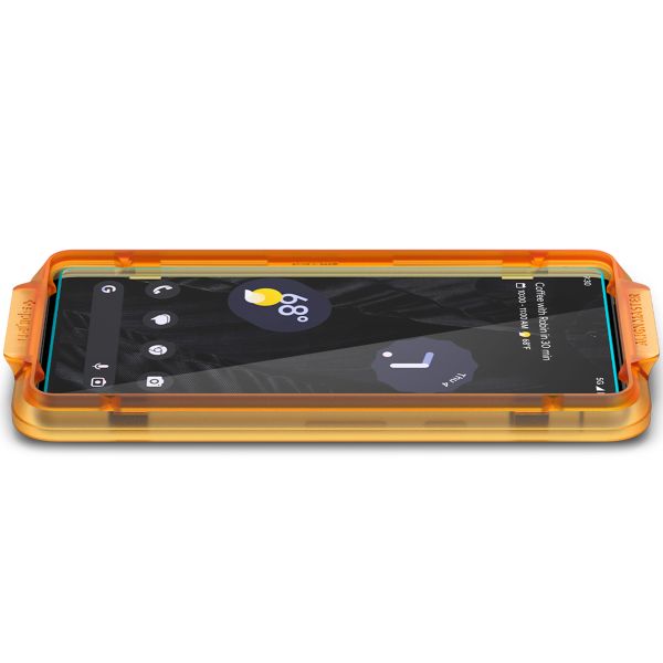 Spigen Protection d'écran en verre trempé GLAStR Fit 2 Paquets + Applicator Google Pixel 7a