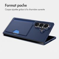 imoshion Backcover avec porte-cartes Samsung Galaxy Z Fold 8 Ultra - Bleu foncé