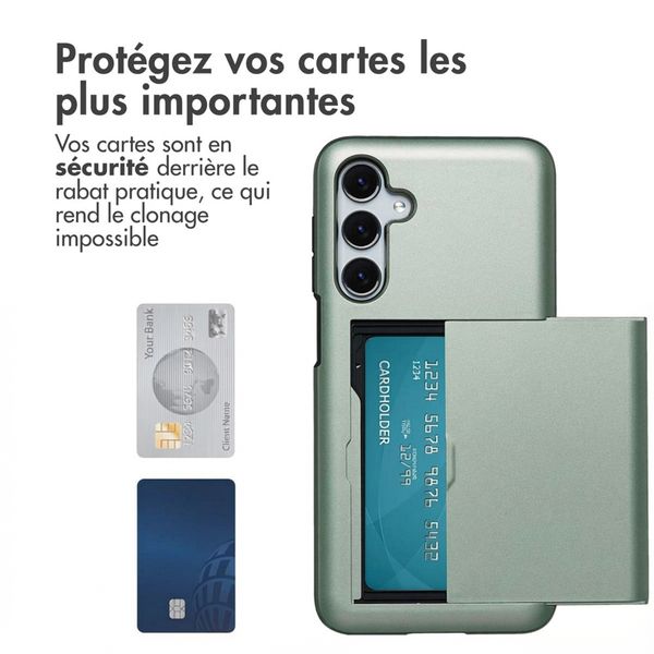 imoshion Coque arrière avec porte-cartes Samsung Galaxy A16 - Vert