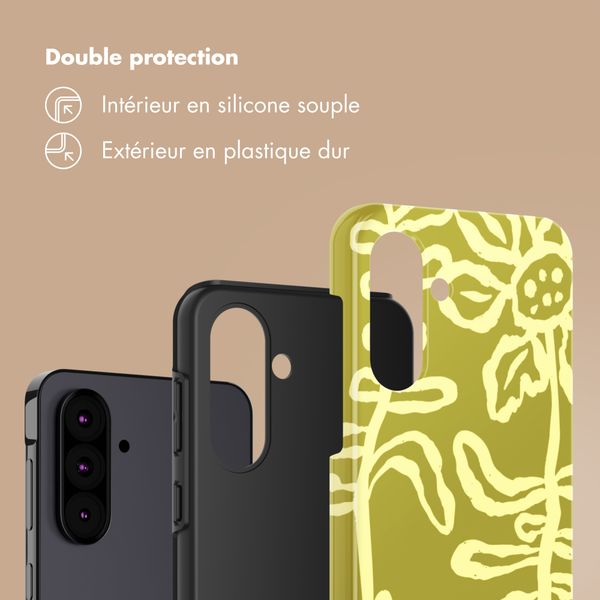 Selencia Coque arrière Vivid Samsung Galaxy A36 / A56 - Chalky Bloom