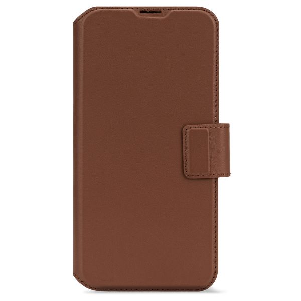 Decoded Portefeuille détachable 2 en 1 en cuir MagSafe Apple iPhone 16 Pro Max - Tan