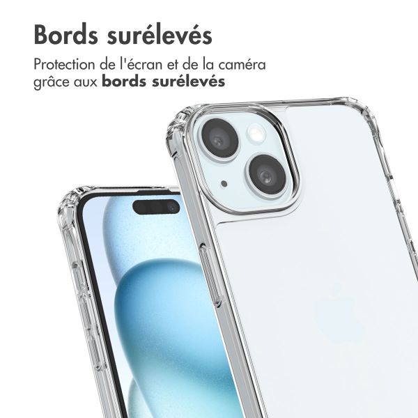imoshion Coque avec cordons de téléphone Apple iPhone 15 - Perles