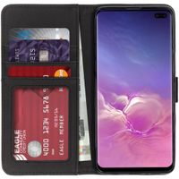 Étui de télephone portefeuille Samsung Galaxy S10 Plus - Bleu clair