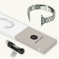 Selencia Bracelet à maillons fin en acier Apple Watch | 38/40/41/42 mm - Argent