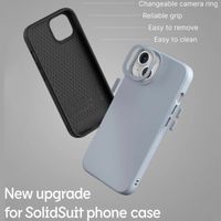 RhinoShield Coque SolidSuit MagSafe Apple iPhone 15 - Classic Black