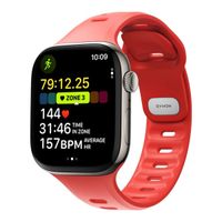 Nomad Bracelet Tempo en silicone Apple Watch | 38/40/41/42 mm - Coral