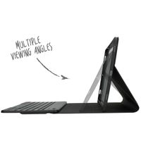Accezz Étui de tablette Bluetooth Clavier Samsung Galaxy Tab S9 Plus - QWERTY / NL - Noir