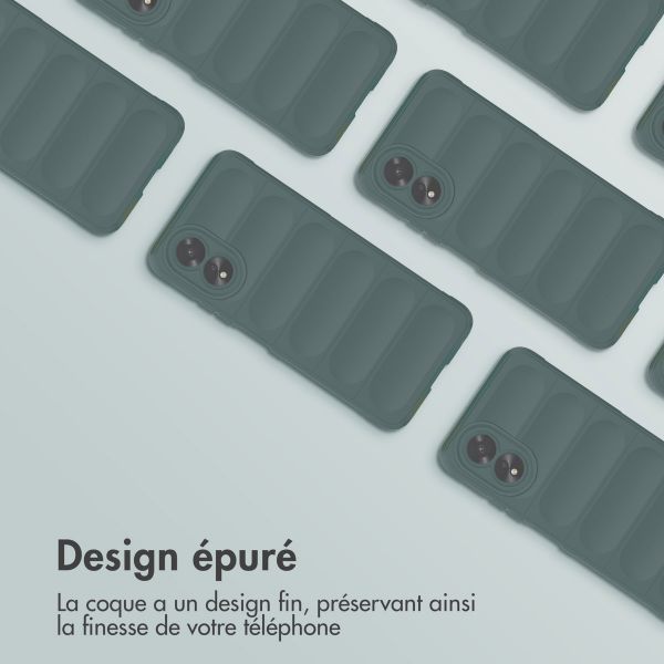 imoshion EasyGrip Backcover Oppo A18 / Oppo A38 - Vert foncé