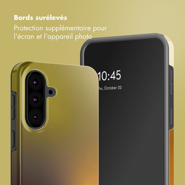 Selencia Coque arrière Vivid Samsung Galaxy A37 (5G) - Gradient Olive Dust