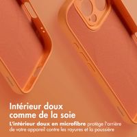 imoshion Coque Couleur avec MagSafe Apple iPhone 16 Pro - Orange