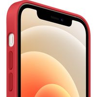 Apple Coque en silicone MagSafe Apple iPhone 12 (Pro) - Red