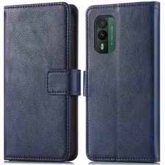 imoshion Étui de télephone portefeuille de luxe Nokia XR21 - Bleu foncé