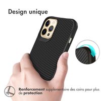 imoshion Rugged Hybrid Carbon Case Apple iPhone 12 Pro Max - Noir