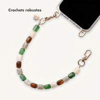 Selencia Smoked Quartz Bracelet - Earth Tones