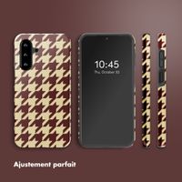 Selencia Coque arrière Vivid Samsung Galaxy A17 (5G) / (4G) - Pied-de-Poule