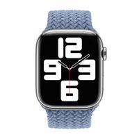 Apple Bracelet Solo tressé Apple Watch | 38/40/41/42 mm - Taille 3 - Slate Blue