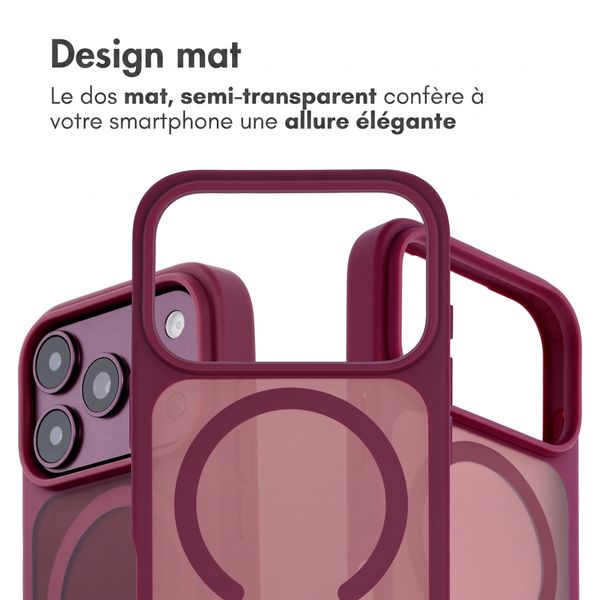 imoshion Coque Color Guard avec MagSafe Apple iPhone 18 Pro Max / 17 Pro Max - Violet