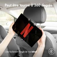 imoshion Support pour tablette à fixer sur l'appuie-tête de voiture - Noir