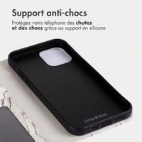 imoshion Étui de télephone portefeuille Design Apple iPhone 15 - Sandy Marble
