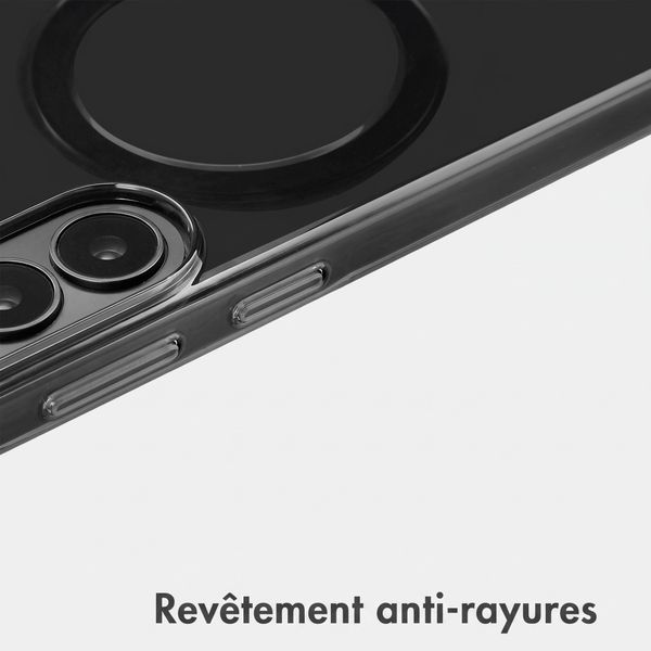 Accezz Lite coque arrière avec MagSafe Samsung Galaxy S26 - Smokey Clear
