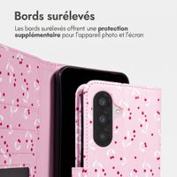 imoshion Étui de télephone portefeuille Design Samsung Galaxy A17 (5G) / (4G) - Blush Berries