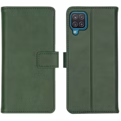 imoshion Étui de télephone portefeuille de luxe Samsung Galaxy A12 - Vert