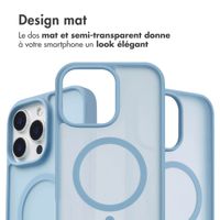 imoshion Coque Color Guard avec MagSafe Apple iPhone 15 Pro Max - Bleu clair