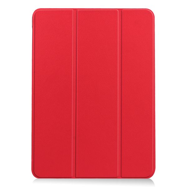 imoshion Coque tablette Trifold Apple iPad Air 11 pouces (2026) M4 / (2025) M3 / (2024) M2 / Air 5 (2022) / Air 4 (2020) - Rouge
