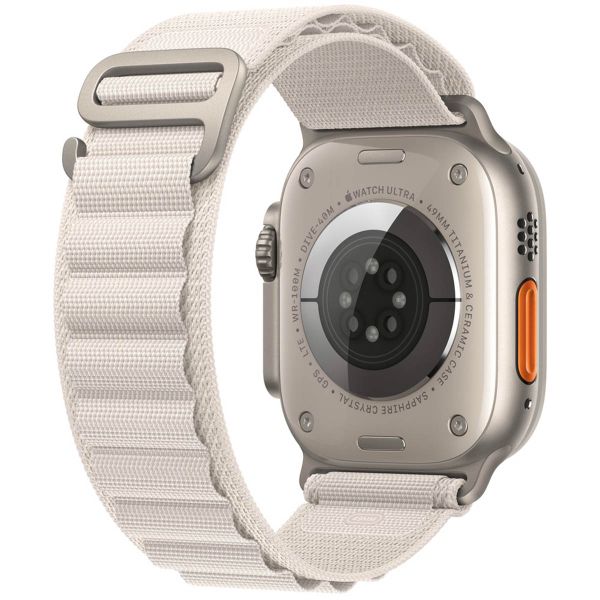 Apple Bracelet Alpine Loop Apple Watch | 44/45/46/49 mm - Taille M - Starlight