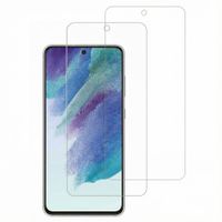 Accezz Protection d'écran en verre trempé 2-pack Samsung Galaxy S21 FE