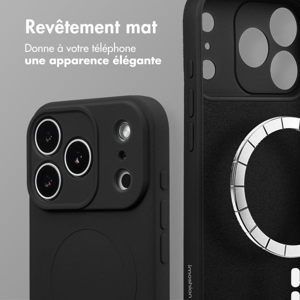 imoshion Coque Couleur avec MagSafe Apple iPhone 17 Pro - Noir