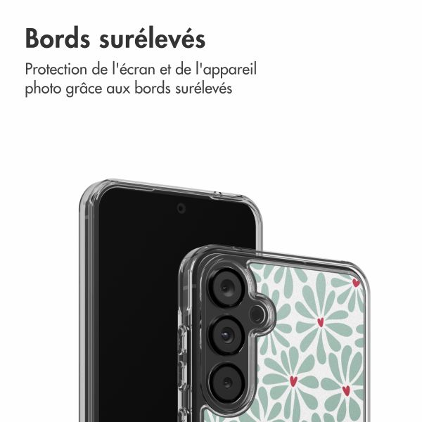 imoshion Coque Design Samsung Galaxy A55 - Bloom Love Sage Green