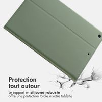 Accezz Coque tablette Classic Apple iPad 9 (2021) 10.2 pouces / iPad 8 (2020) 10.2 pouces / iPad 7 (2019) 10.2 pouces - Vert