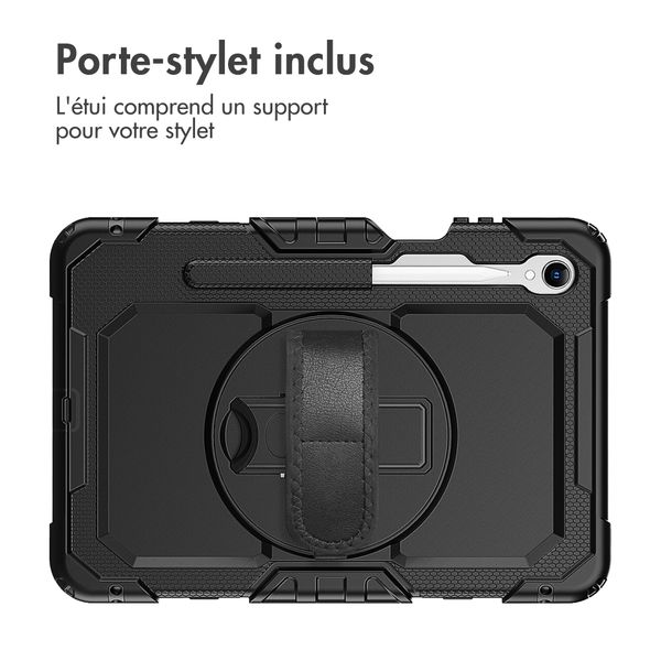 Accezz Coque arrière Defender XT Samsung Galaxy Tab S11 Ultra - Noir