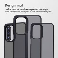 Accezz Coque Givrée Robuste Samsung Galaxy A17 (5G) / (4G) - Noir