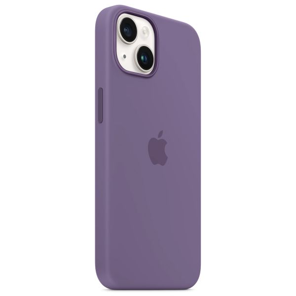 Apple Coque en silicone MagSafe Apple iPhone 14 - Iris Purple
