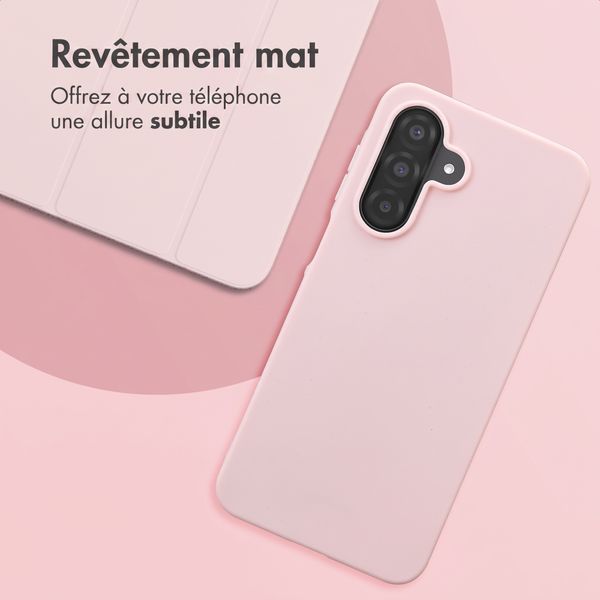 imoshion Coque Couleur Samsung Galaxy A18 (4G) / A17 (4G/5G) - Rose clair