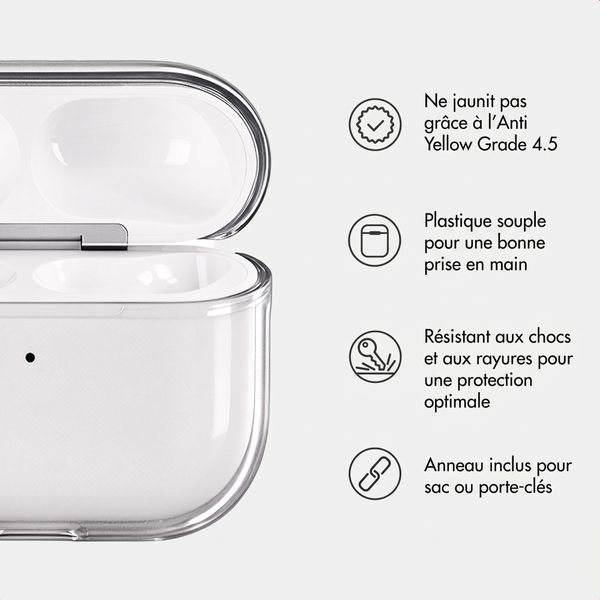 imoshion Coque souple Clear Apple AirPods Pro 2 - Smokey Black