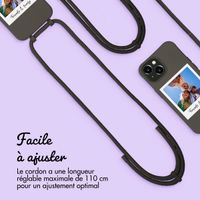 Coque Color MagSafe avec cordon amovible et photo et/ou texte personnalisés Apple iPhone 15 - Polaroid