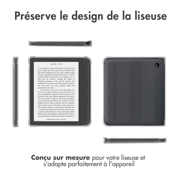 imoshion Coque Clear Kobo Libra Colour - Transparent