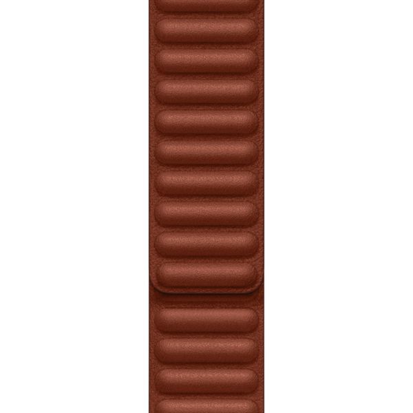 Apple Bracelet Leather Link Apple Watch | 38/40/41/42 mm - Taille M/L - Umber