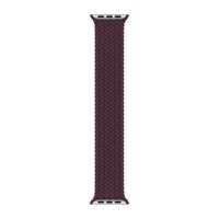 Apple Bracelet Solo tressé Apple Watch | 44/45/46/49 mm - Taille 6 - Dark Cherry