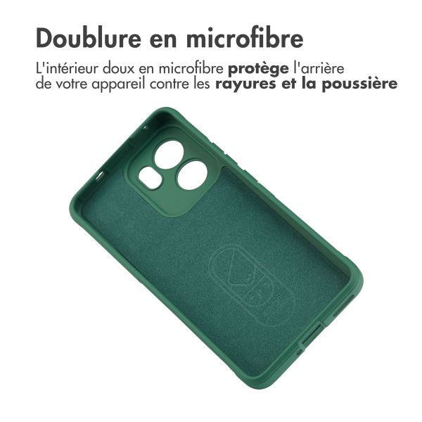 imoshion EasyGrip Backcover Oppo Reno 13 F (5G) - Vert foncé