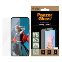 PanzerGlass Protection écran antibactérienne ultra-large tout-en-un Samsung Galaxy S25