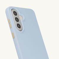 Selencia Coque arrière Rivièra avec MagSafe avec crochets amovibles Samsung Galaxy A57 (5G) - Powder Blue