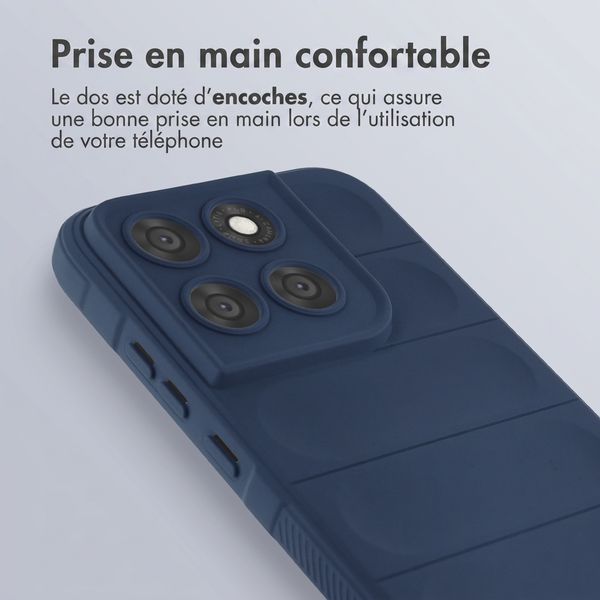 imoshion EasyGrip Backcover Motorola Moto G77 - Bleu foncé
